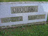O'Rourke, Patrick Francis and Anna Jane